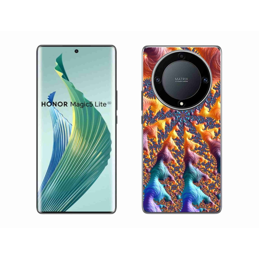 Gél borítás mmCase a Honor Magic 5 Lite 5G számára - absztrakt motívum 23