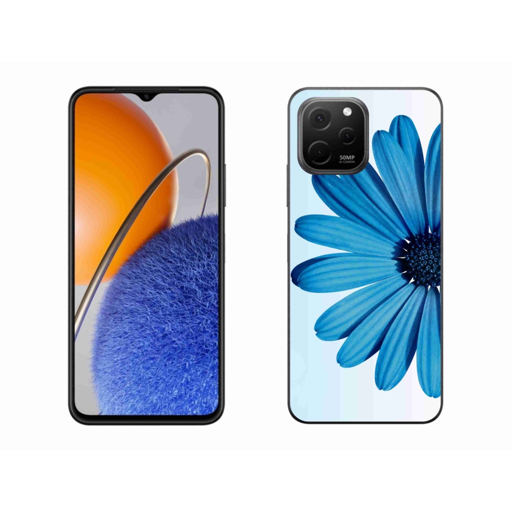 Gél tok mmCase a Huawei Nova Y61 készülékhez - kék százszorszép