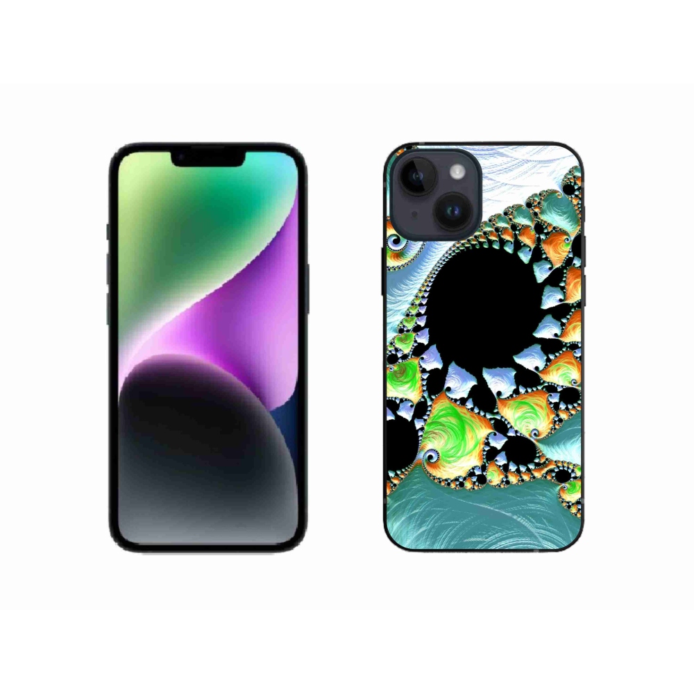 Gél borítás mmCase iPhone 14 készülékhez - absztrakt motívum 21