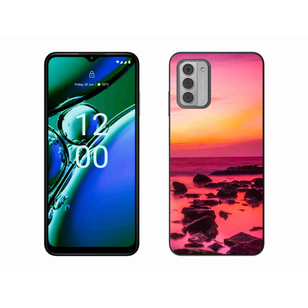 Zselés borítás mmCase a Nokia G42 készülékhez - tenger és ragyogás