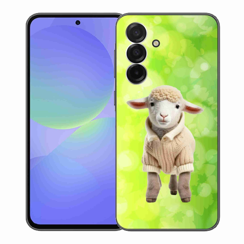 Zselés borítás mmCase Samsung Galaxy A36 5G - bárány pulóverben