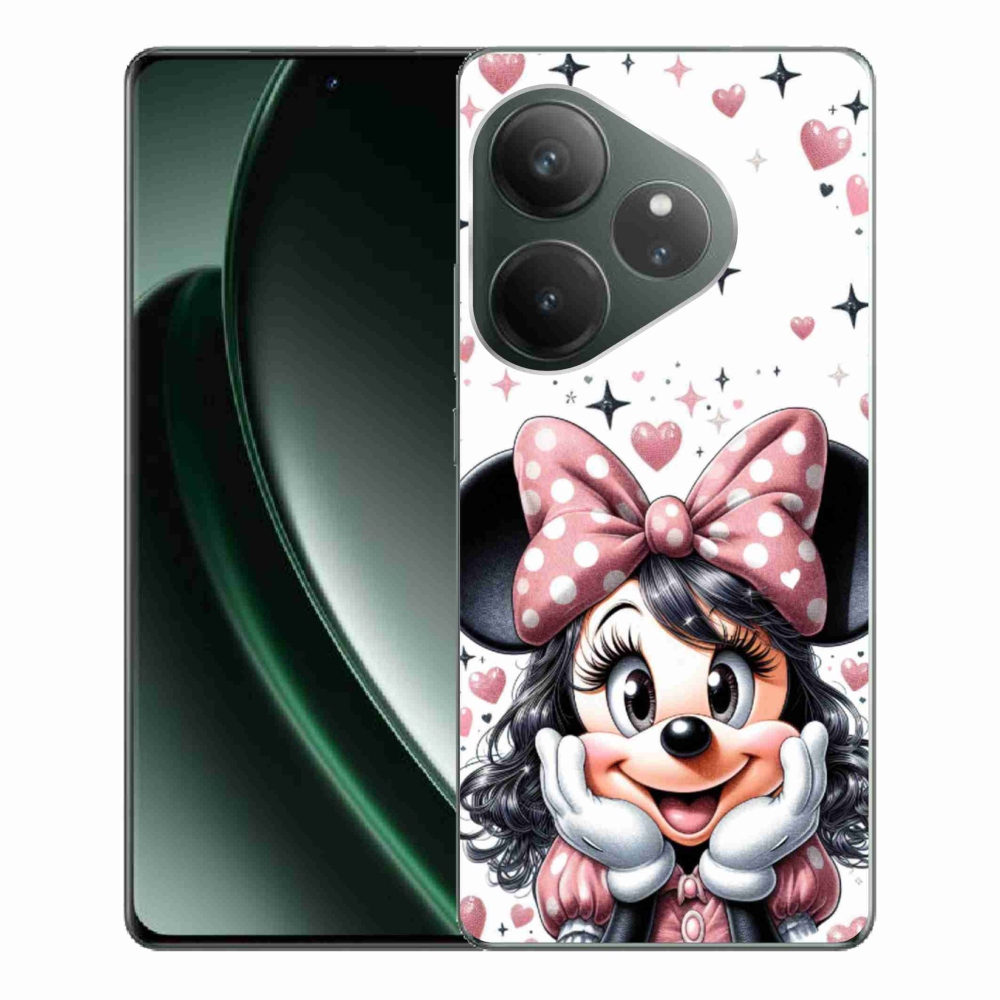 Gél borítás mmCase a Realme GT 6 5G/GT 6T 5G számára - minnie
