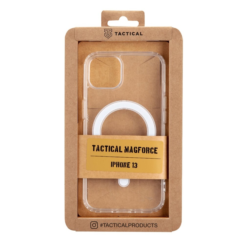Tactical MagForce borító Apple iPhone 13 készülékhez - átlátszó