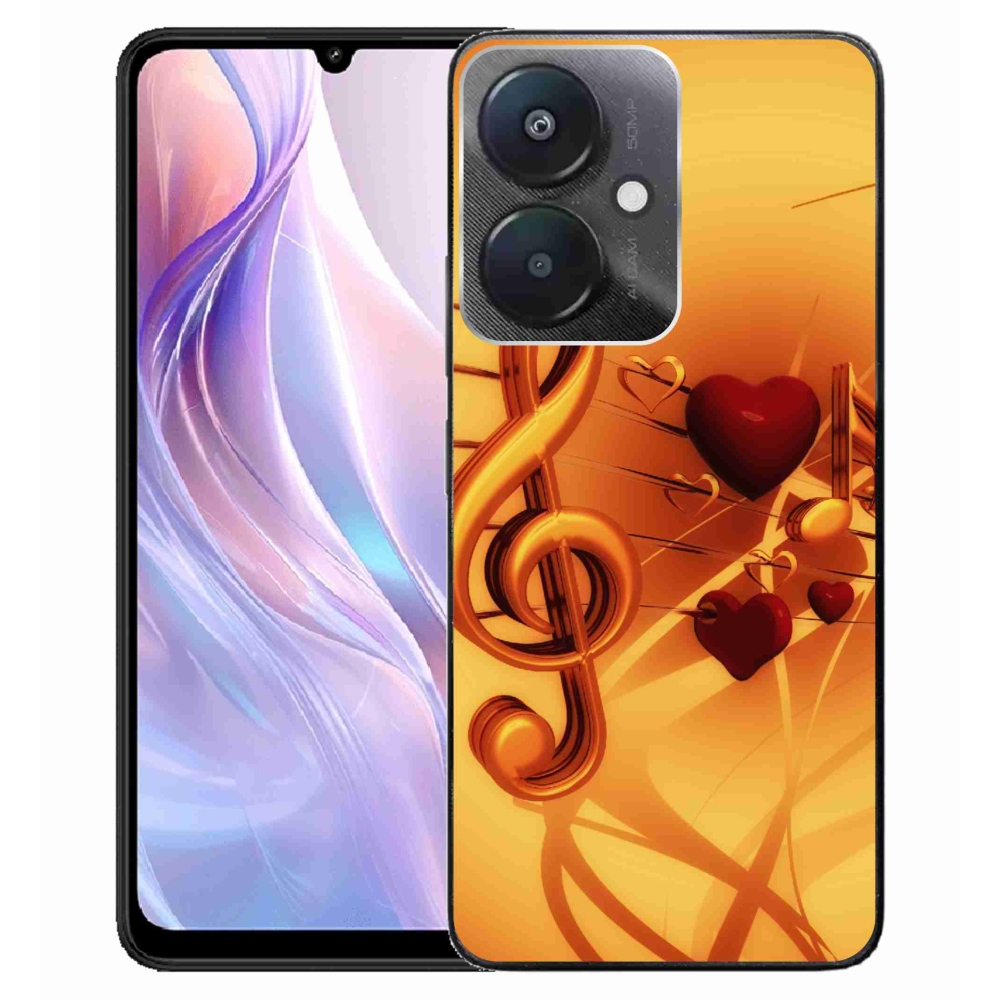 Gél borító mmCase a Xiaomi Redmi 13C 5G-hez - jegyzetek