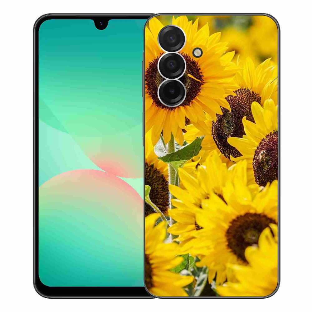Zselés borítás mmCase Samsung Galaxy A26 5G - Napraforgó