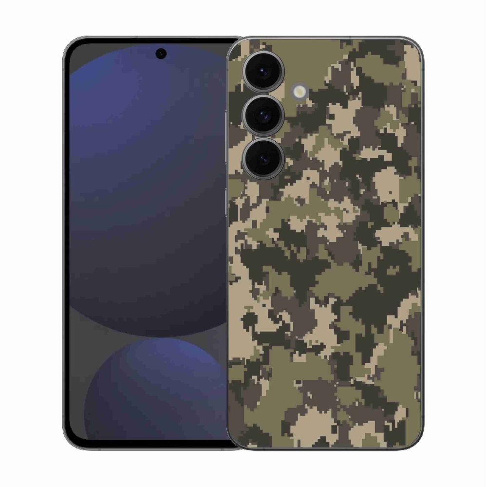 Zselés borítás mmCase Samsung Galaxy S25 FE - terepszínű minta 12