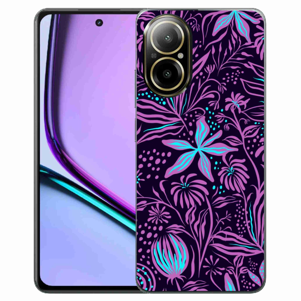 Zselés borító mmCase a Realme C67 készülékhez - virágok 2