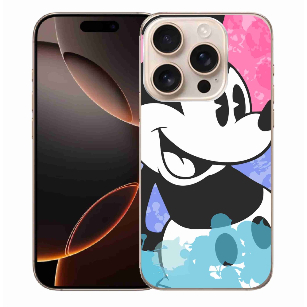 Gél borítás mmCase iPhone 16 Pro Max készülékhez - mickey egér