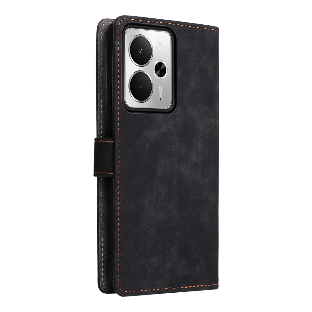 RFID könyvtáska a Realme 14 5G/ 14T 5G készülékhez - fekete