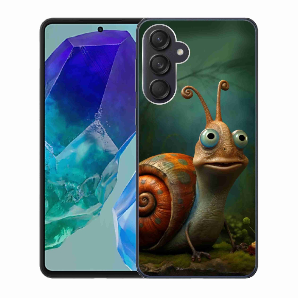 Gél védőhuzat mmCase Samsung Galaxy M55 5G - csiga