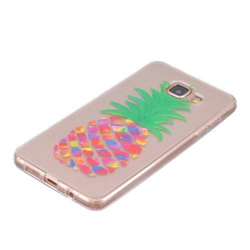 Átlátszó zselés tok Samsung Galaxy A5 (2016) - ananász