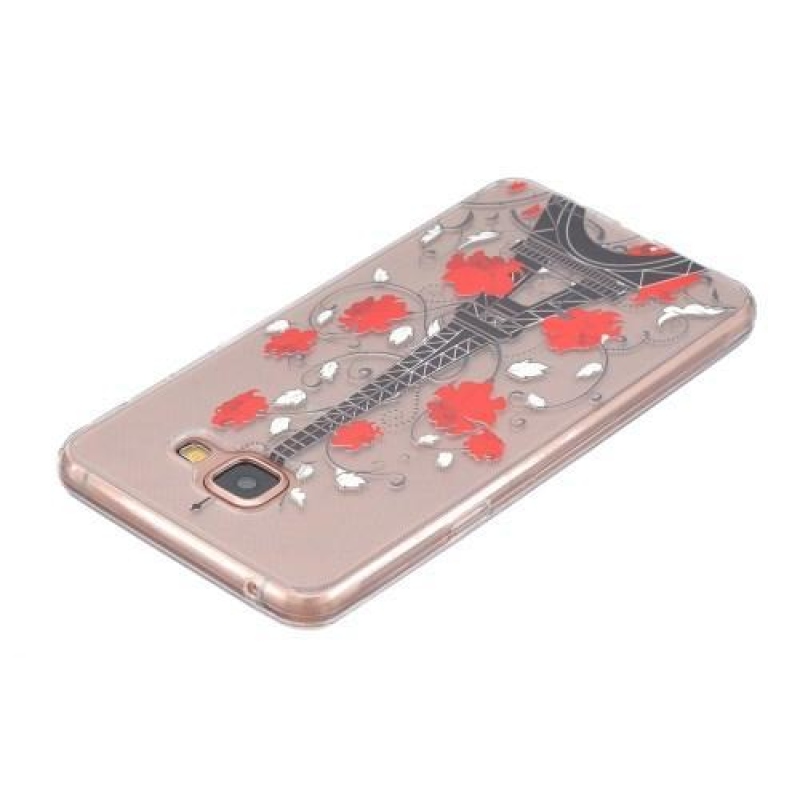 Átlátszó zselés tok Samsung Galaxy A5 (2016) - Eiffel-torony