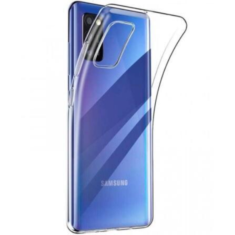 Átlátszó gél tok Samsung Galaxy A41 készülékhez