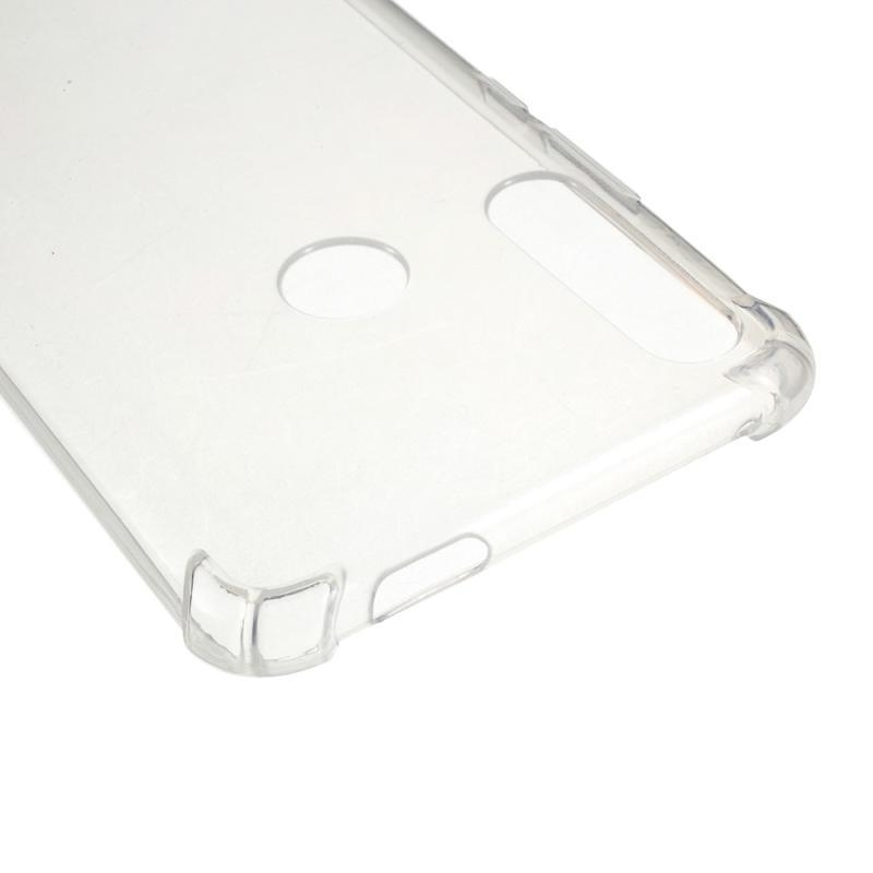 Átlátszó tok megerősített sarkokkal a Huawei P Smart Z készüléken