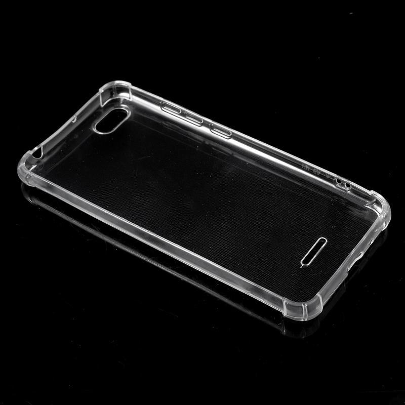 Átlátszó tok megerősített sarkokkal Xiaomi Redmi 6A számára