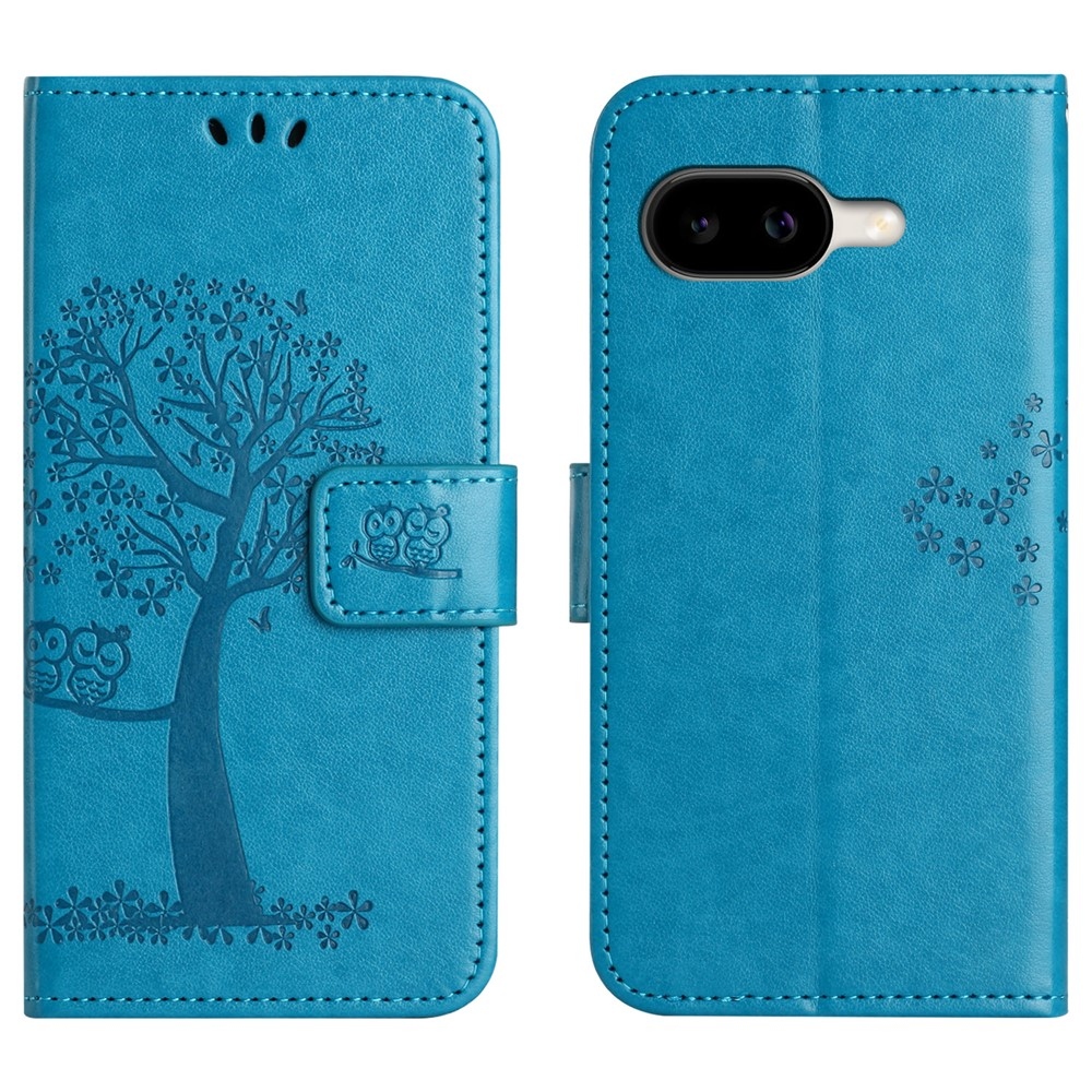 Fa könyvtáska Google Pixel 10a - kék