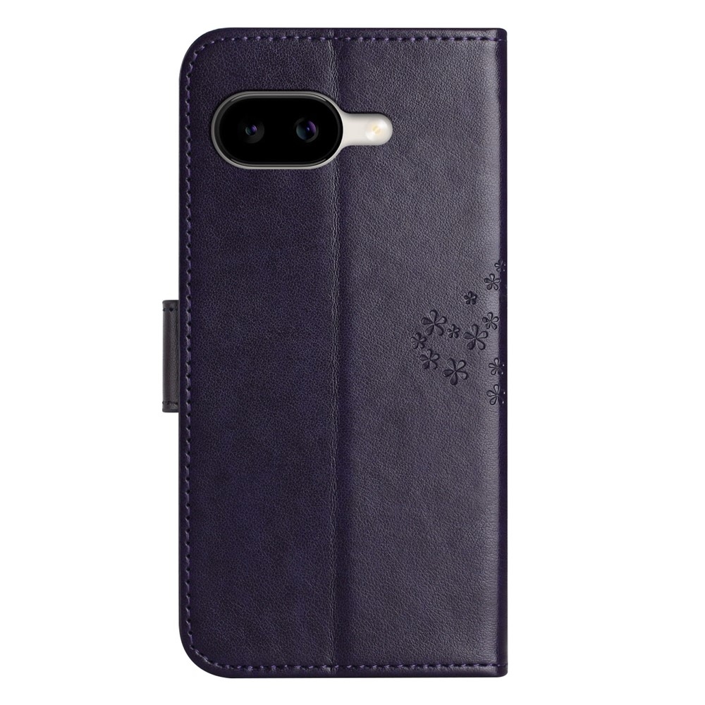 Fa könyvtáska Google Pixel 10a - sötétlila