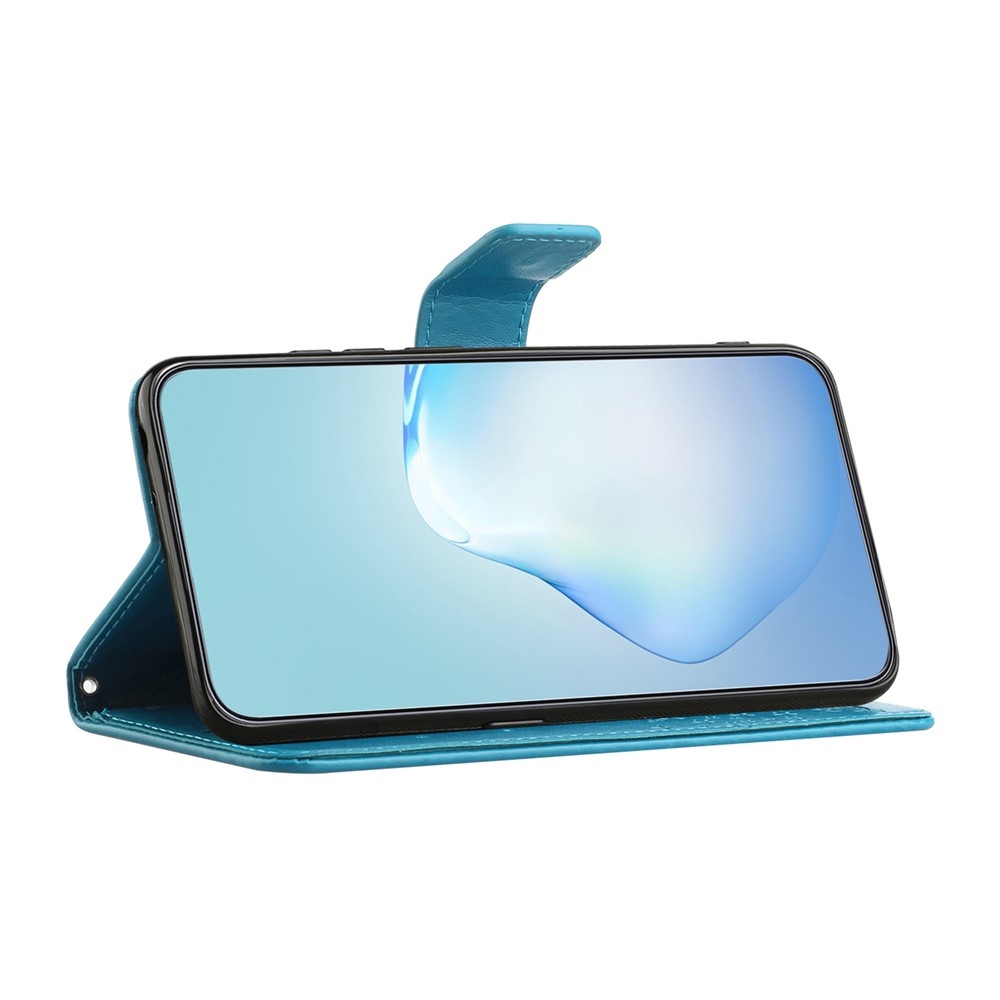 Fa könyvtáska Honor 400 Pro-hoz - kék