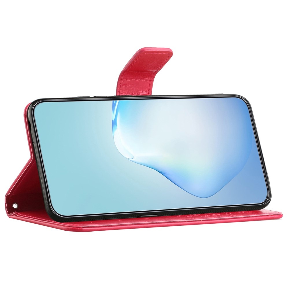 Fa könyv tok Motorola Moto G06-hoz - piros