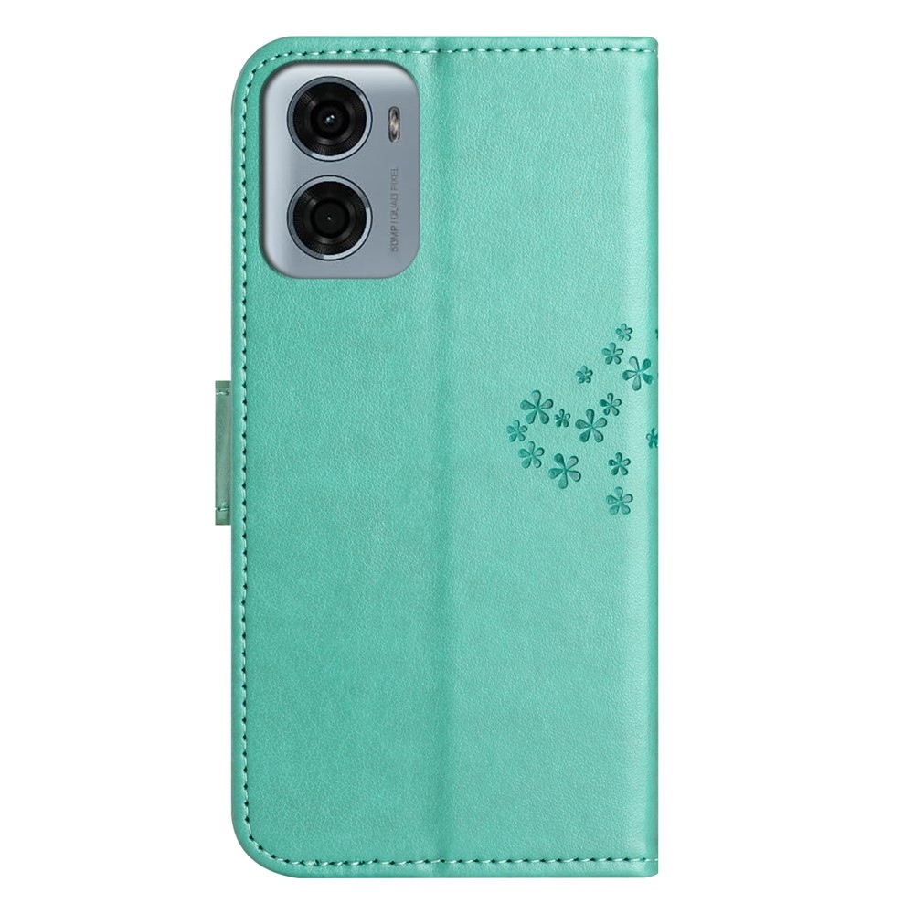 Fa könyv tok Motorola Moto G06-hoz - teal - teal