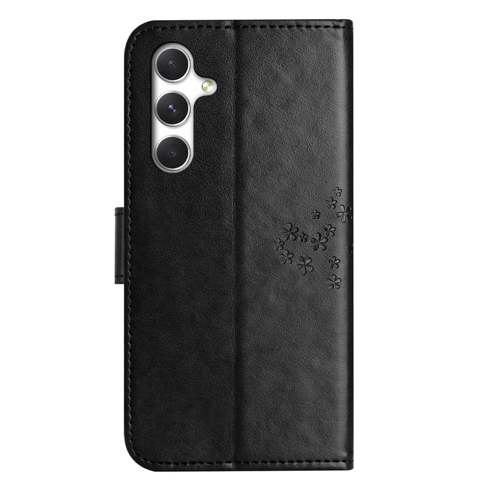 Fa könyv tok Samsung Galaxy A27 készülékhez - fekete