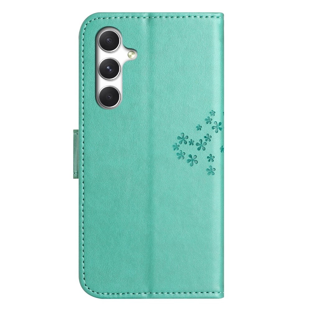 Fás könyv tok Samsung Galaxy A27 készülékhez - teal színű