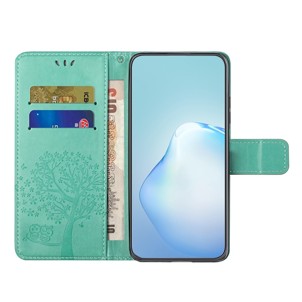 Fás könyv tok Samsung Galaxy A27 készülékhez - teal színű