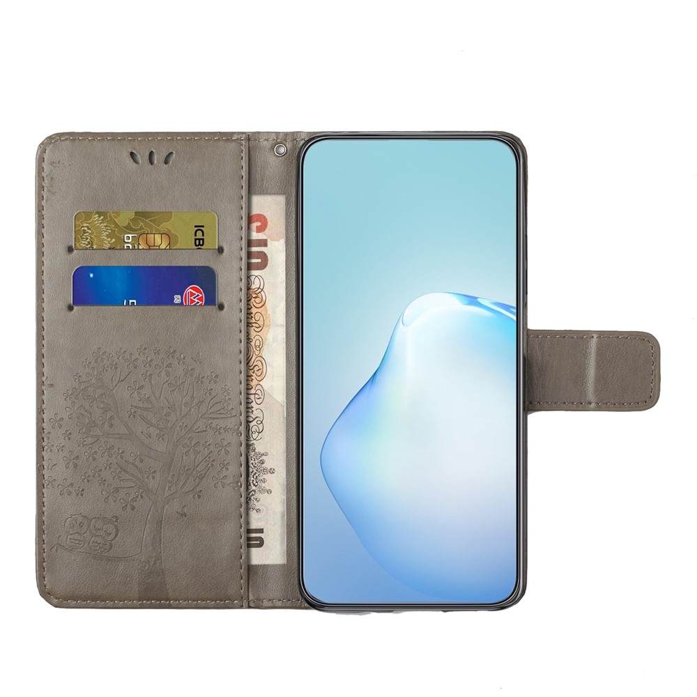Fa könyv tok Samsung Galaxy A27 készülékhez - szürke