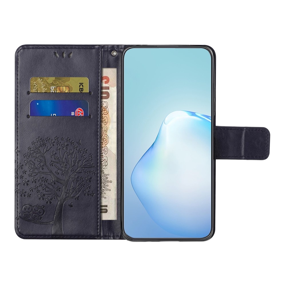 Fa könyv tok Samsung Galaxy A27 készülékhez - sötét lila