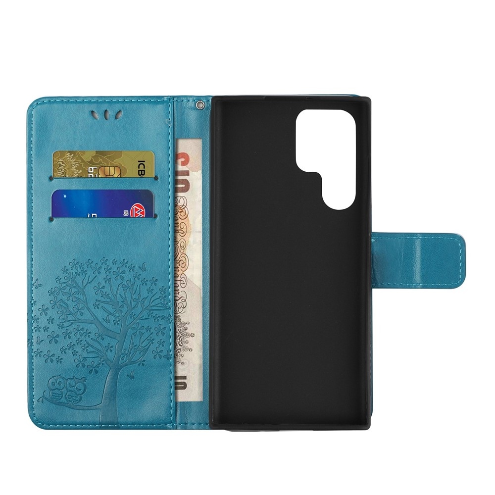 Fa tok Samsung Galaxy S25 Ultra készülékhez - kék
