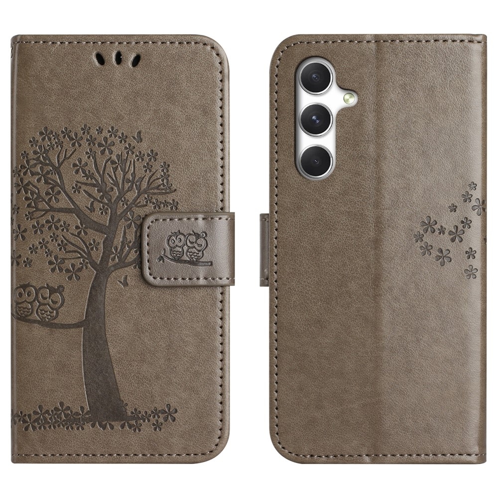 Fa könyv tok Samsung Galaxy S26-hoz - szürke