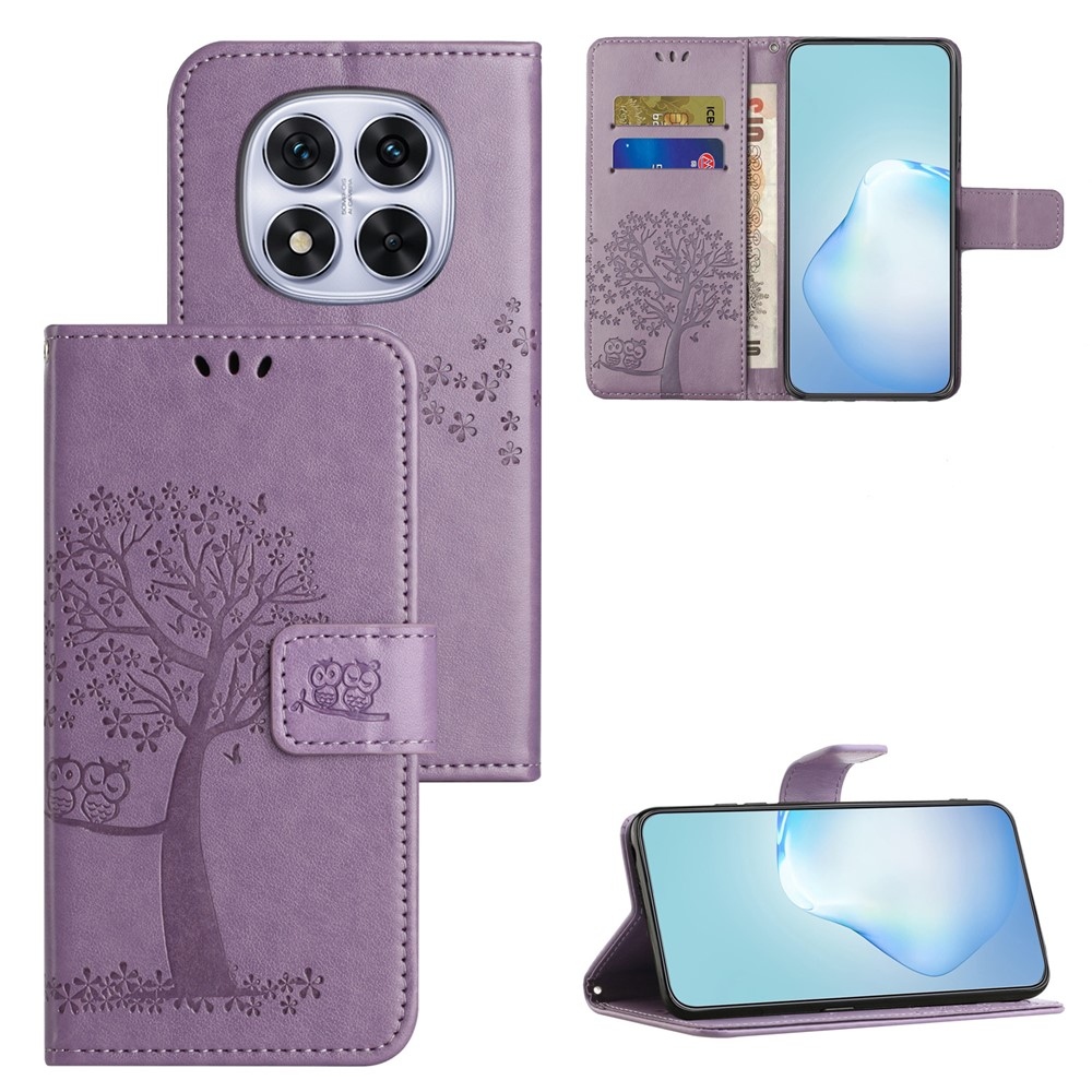 Fa könyv tok Xiaomi Poco M8 5G/Redmi Note 15 5G - világos lila