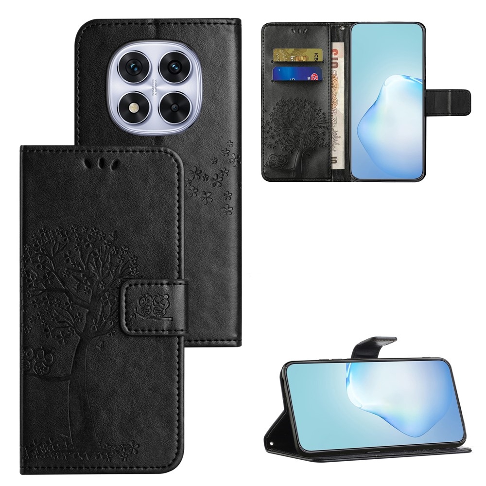 Fa könyv tok a Xiaomi Redmi Note 15 Pro 5G-hez - fekete