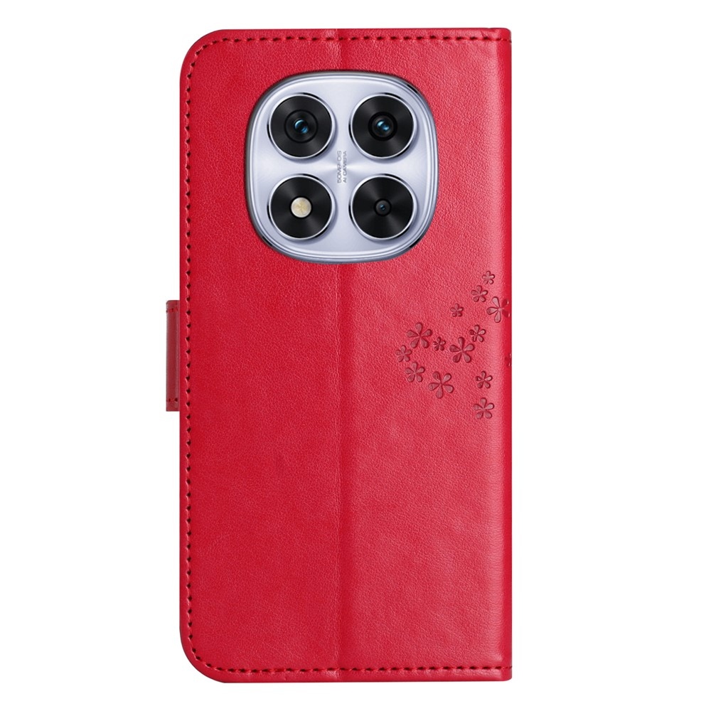 Fa könyv tok Xiaomi Redmi Note 15 Pro+ 5G/Xiaomi Poco M8 Pro 5G - piros