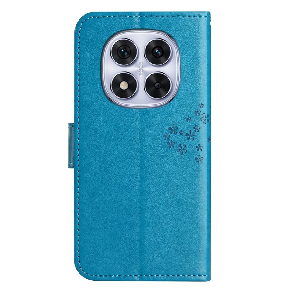 Fa könyv tok a Xiaomi Redmi Note 15 Pro 5G-hez - kék