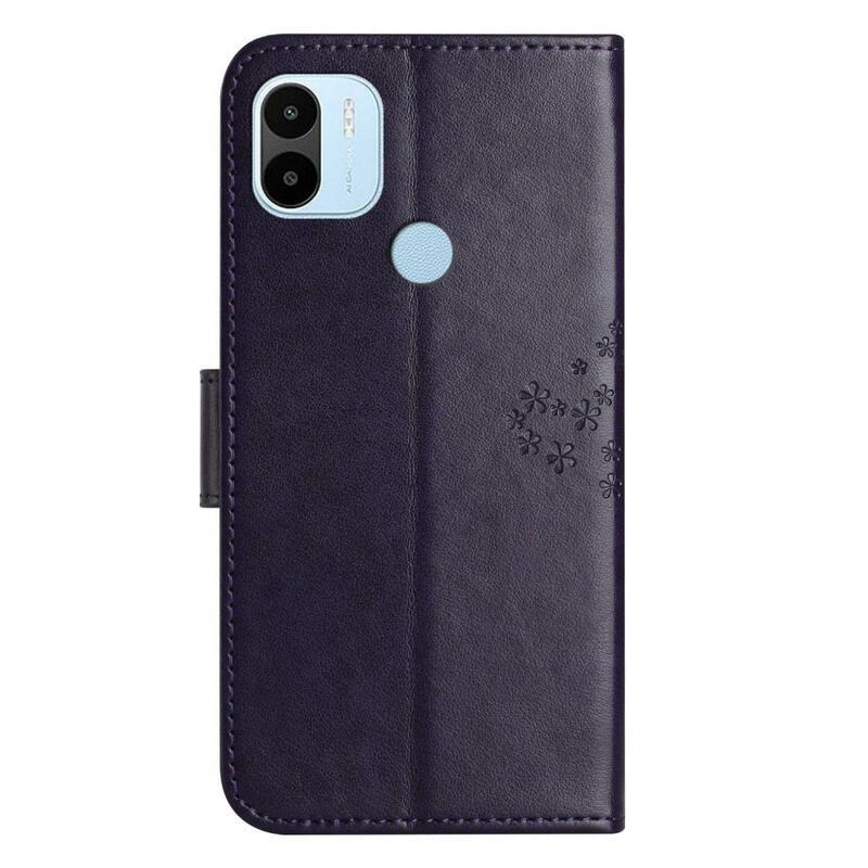 Fa pénztárca tok Xiaomi Redmi A1+/A2+ - sötétlila