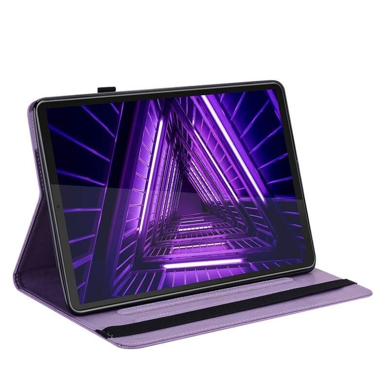 Fa pozicionáló táblagép tok Lenovo Tab M10 Plus (3rd Gen) - lila