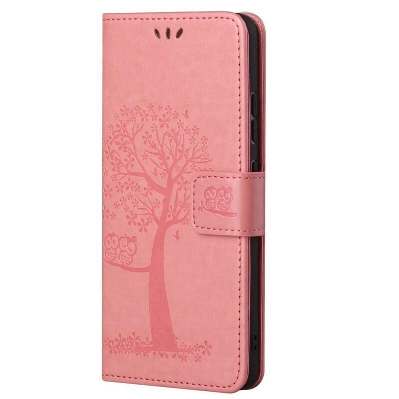 Fa PU bőr pénztárca tok Xiaomi Redmi Note 11 Pro 4G - rózsaszínű