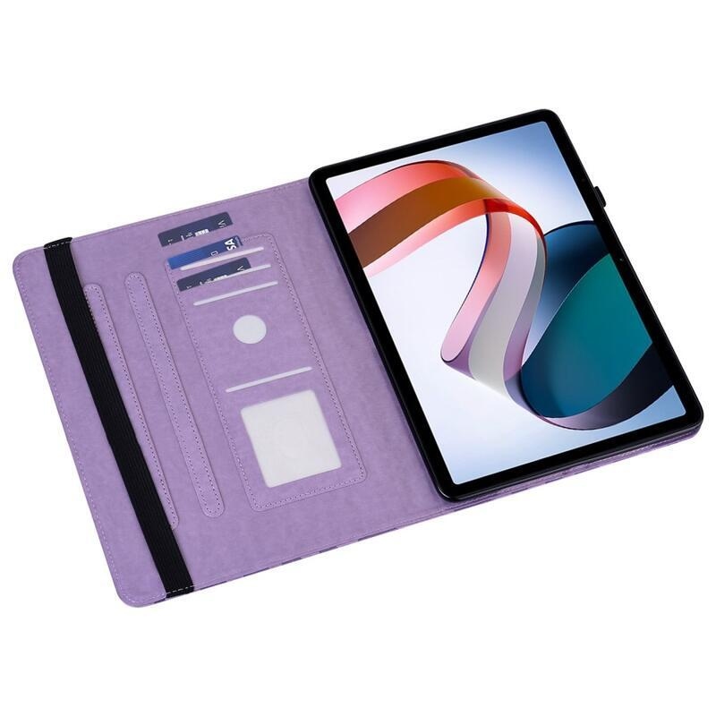 Fa záró tok Xiaomi Redmi Pad 10.6 tablethez - lila