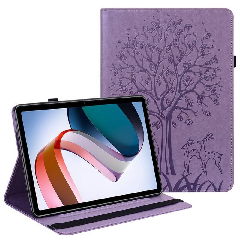 Fa záró tok Xiaomi Redmi Pad 10.6 tablethez - lila