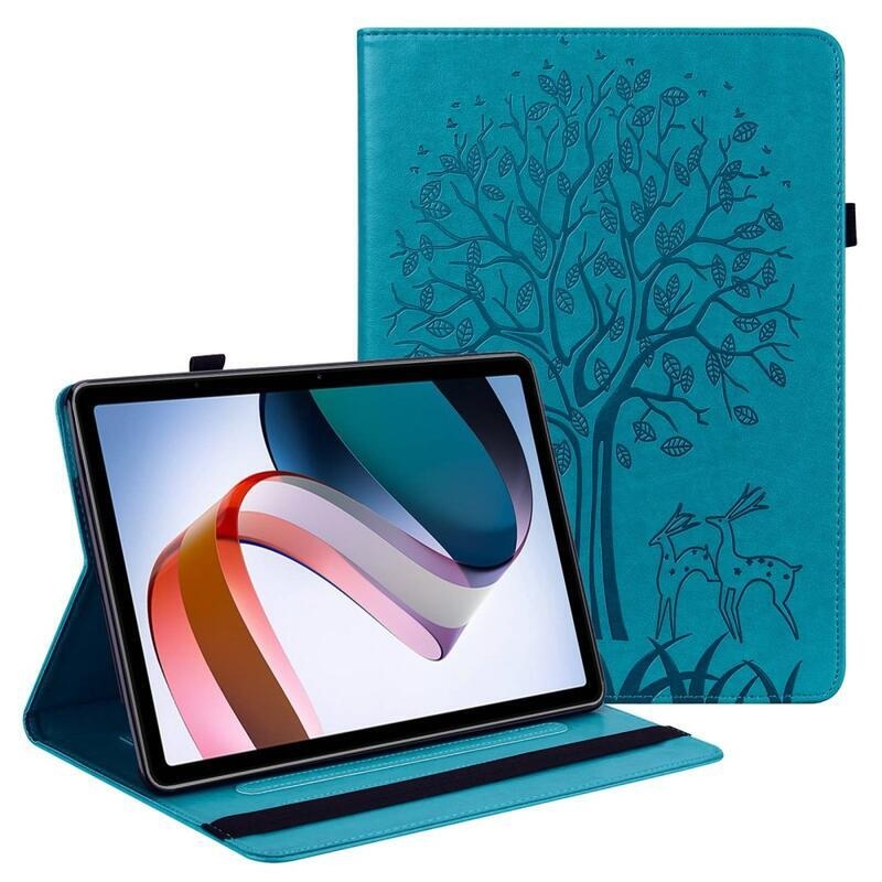 Fa záró tok Xiaomi Redmi Pad 10.6 tablethez - kék