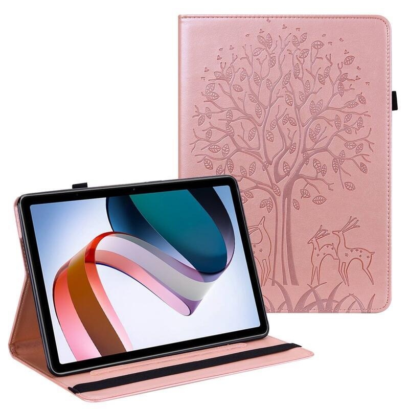 Fa záró tok Xiaomi Redmi Pad 10.6 tablethez - rózsaarany
