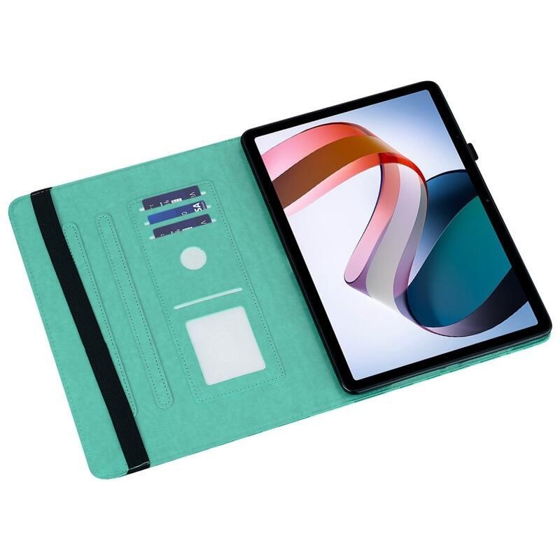 Fa záró tok Xiaomi Redmi Pad 10.6 tablethez - zöld