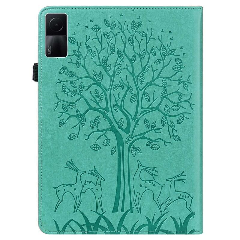 Fa záró tok Xiaomi Redmi Pad 10.6 tablethez - zöld