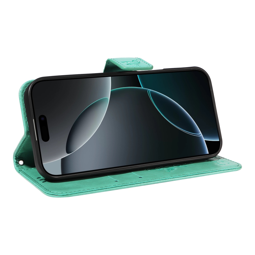 Fák könyvtáska a Honor 600 Lite 5G-hez - teal - teal