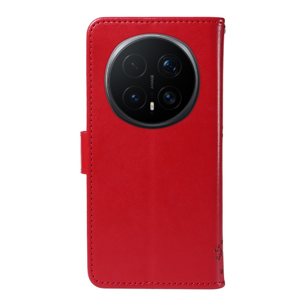 Fák könyvtáska a Honor Magic 8 Pro 5G-hez - piros