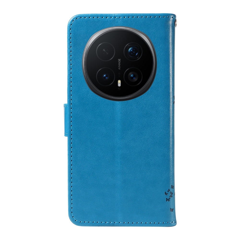 Fák könyvtáska Honor Magic 8 Pro 5G-hez - kék