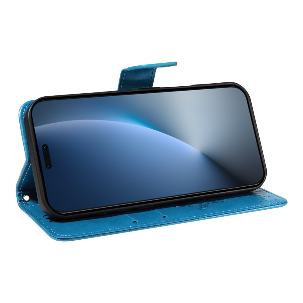 Fák könyvtáska Honor Magic 8 Pro 5G-hez - kék