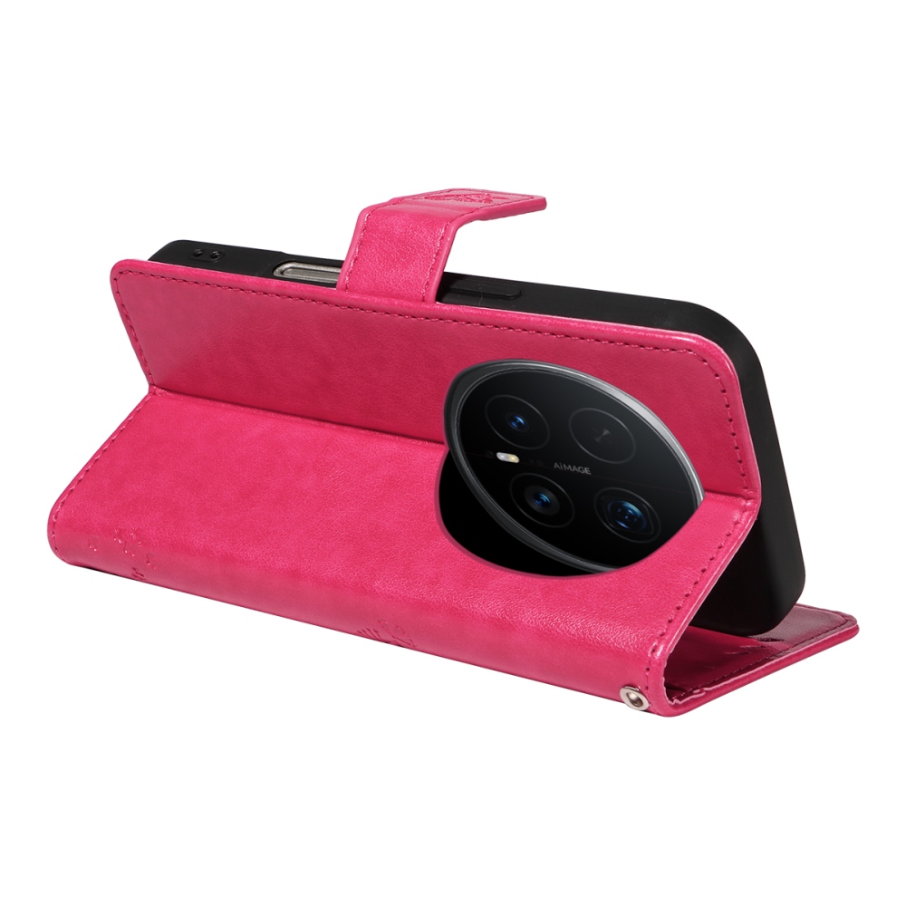 Fák könyvtáska a Honor Magic 8 Pro 5G-hez - rózsaszínű