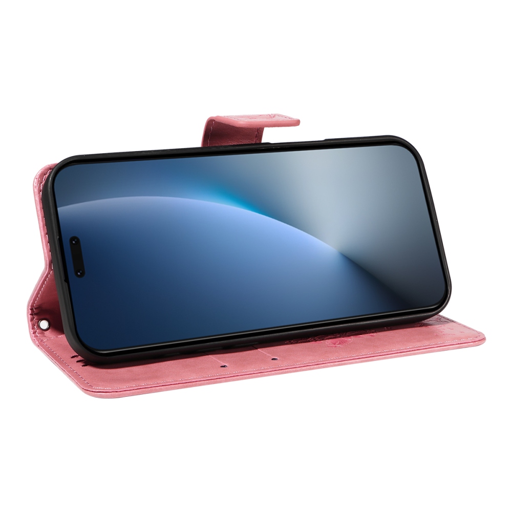 Fák könyvtáska a Honor Magic 8 Pro 5G készülékhez - rózsaszín